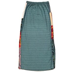 Faith Celia Forrester Vintage Skirt Women Multicolor Maxi Patchwork Artsy small